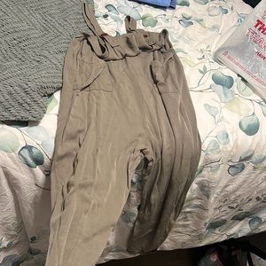 Olive green jumpsuit